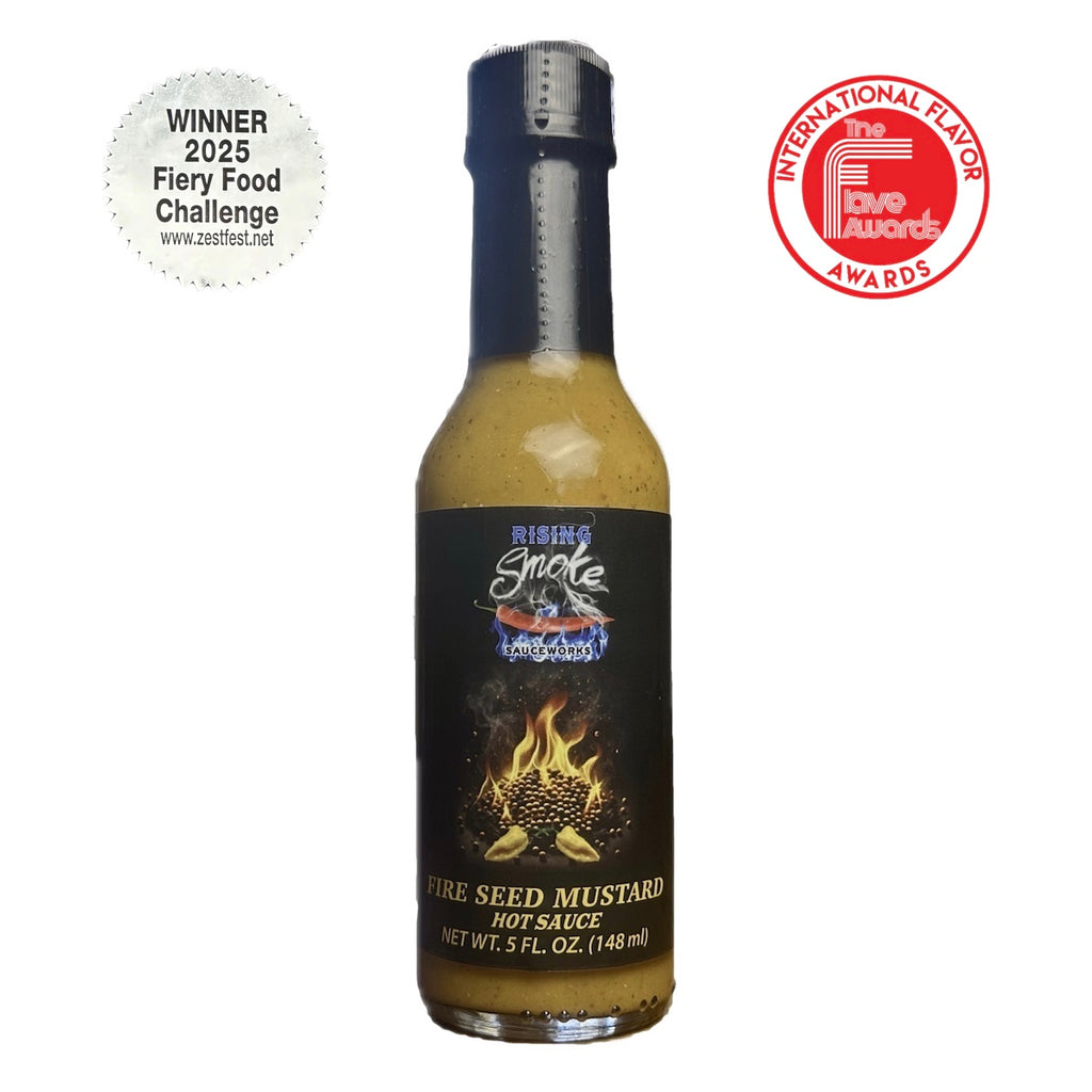 Fire Seed -Spicy Smoky Mustard – Rising Smoke Sauceworks
