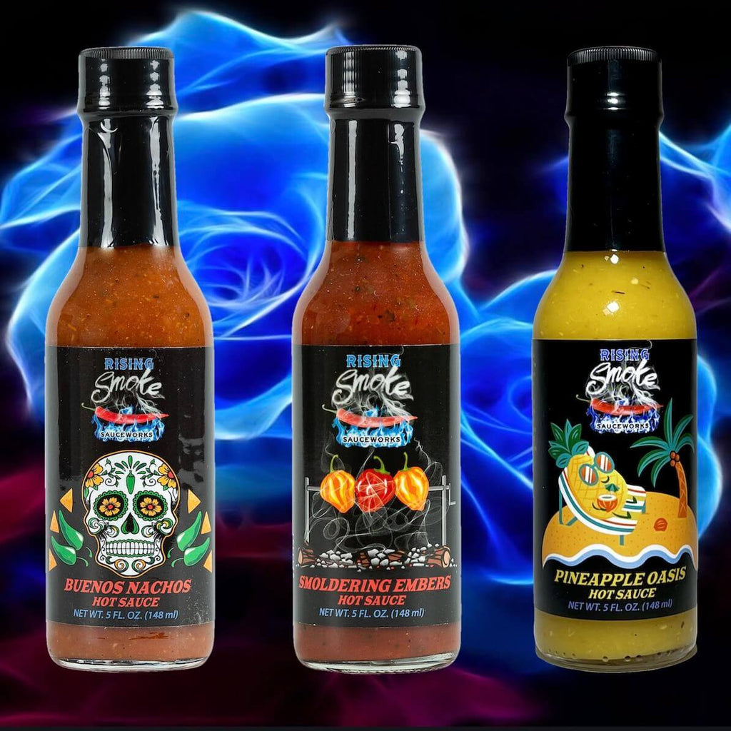 Makers Select 3 Pack Buenos Nachos Smoldering Embers Pineapple Oasis.  Award winning.  gluten free