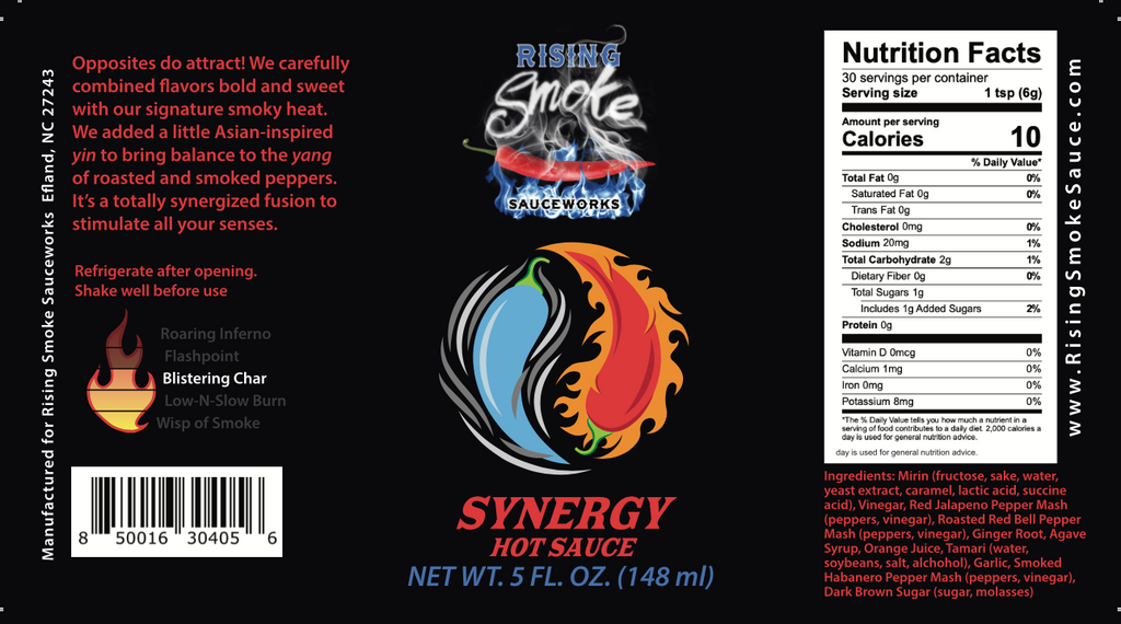 Synergy Product Label