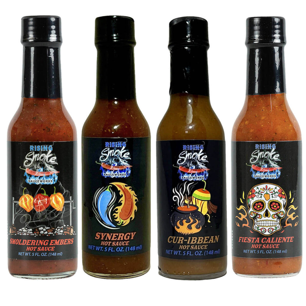 Amazing world flavors.  Award winning.  Gluten free hot sauces.