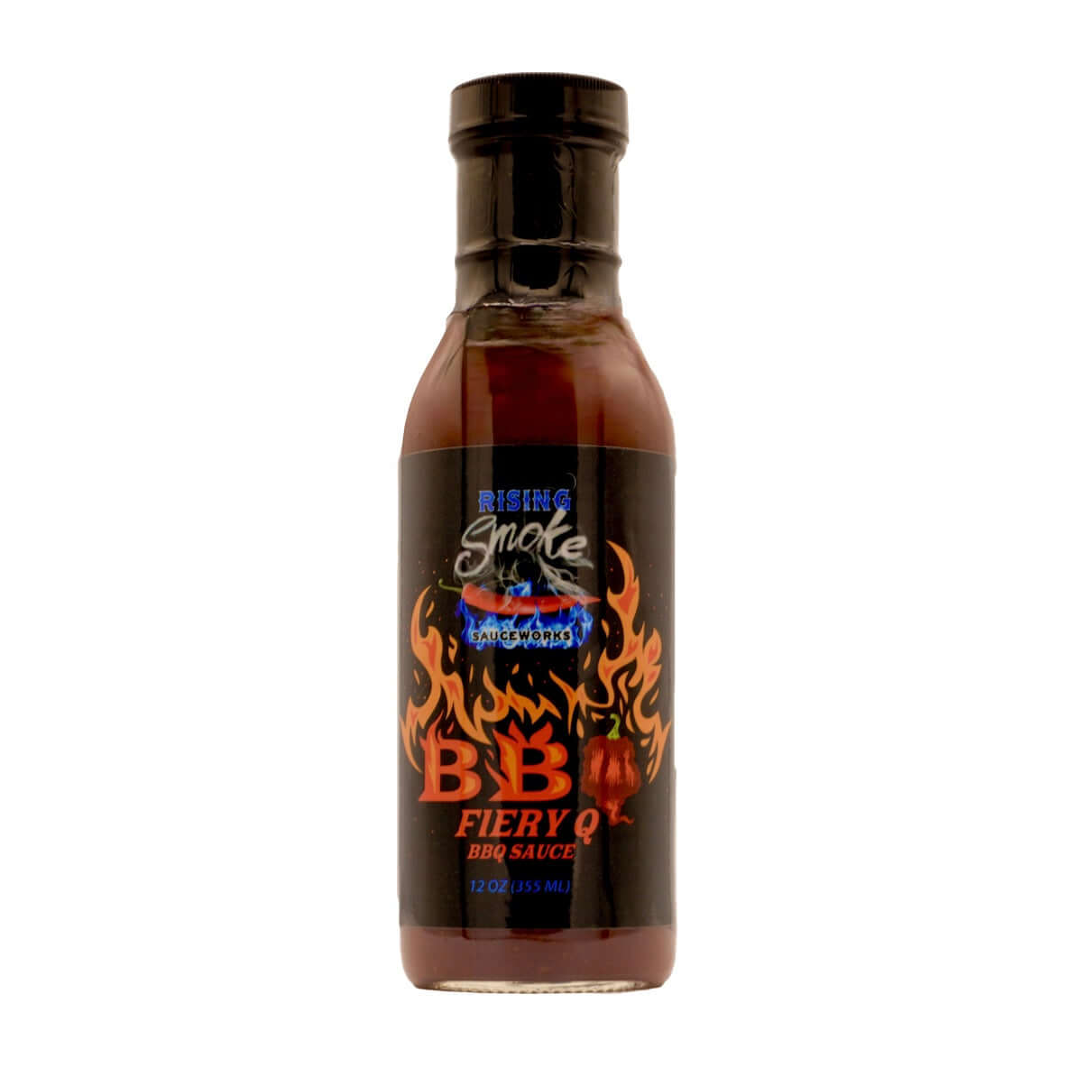 Fiery Q - Hot Carolina Reaper BBQ Sauce – Rising Smoke Sauceworks