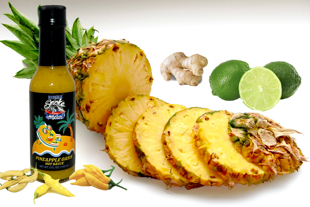 Pineapple Oasis Ginger Coconut Vinegar Aji Lemon Pepper